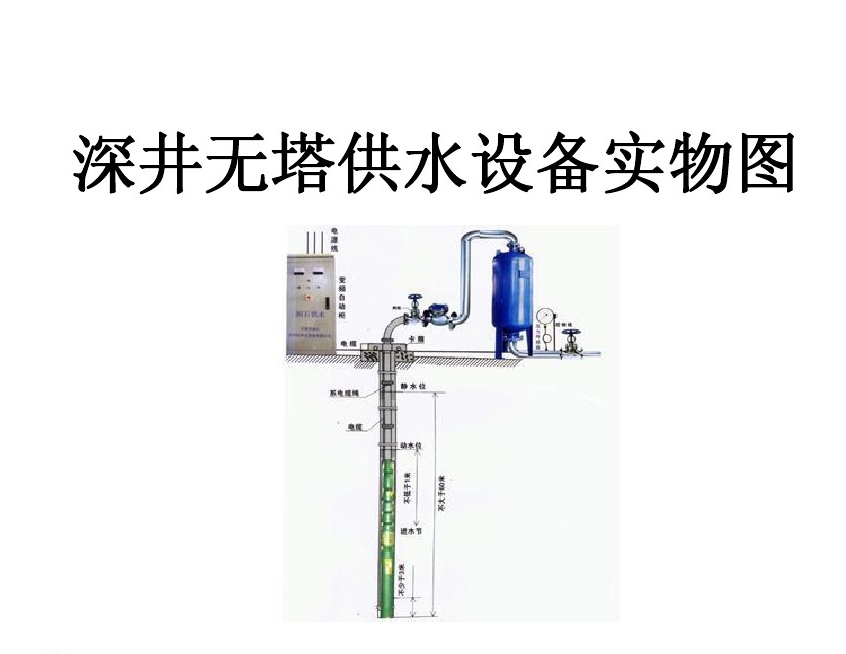 洪雅县井泵无塔式供水设备